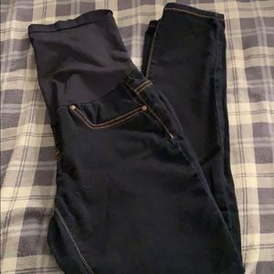 Dark maternity jeans
